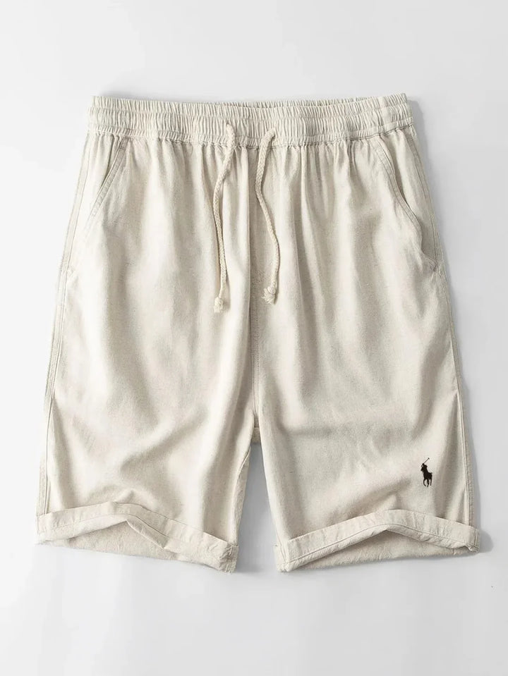 Men’s Striped Cuban Shirt & Shorts Set